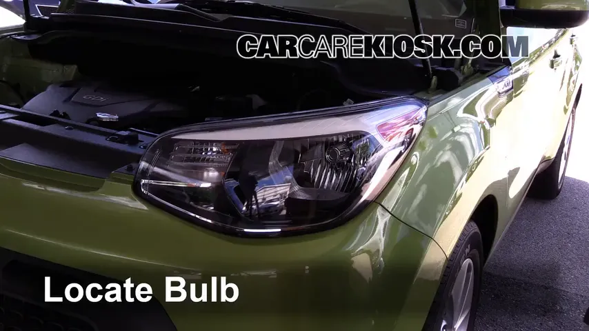 2015 Kia Soul 1.6L 4 Cyl. Lights Highbeam (replace bulb)